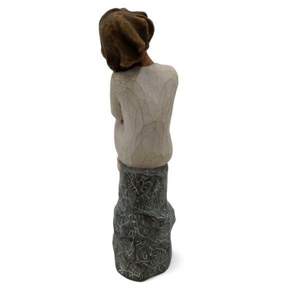 WILLOW TREE 'Always' Figurine by Susan Lordi Demdaco 2012 Hand Painted Resin 6" - Picture 3 of 12